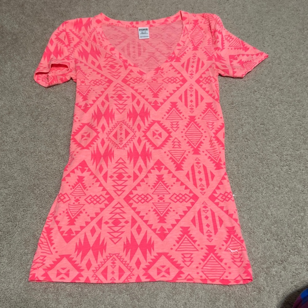 ALMOST NEW Pink Tribal T-Shirt